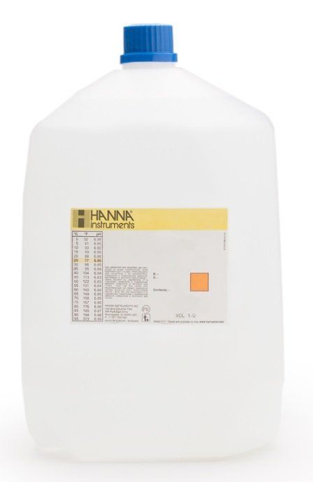 HANNA HI7010/1G pH 10,01 - 25oC Kalibrasyon Tamponu, 1 Gal. (3,78 L) şişe