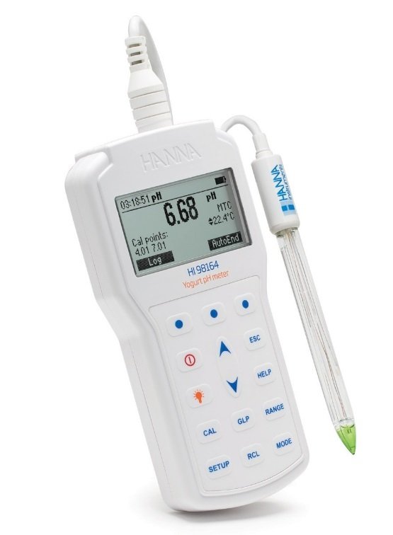 HANNA HI98164 Profesyonel Taşınabilir Yoğurt pH Ölçer
