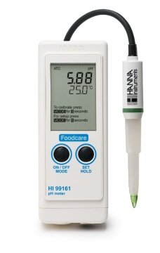 HANNA HI99161 Taşınabilir Gıda ve Mandıra pH Ölçer