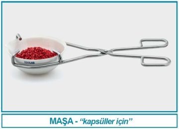 İSOLAB 038.05.001 kapsül maşası (1 adet)
