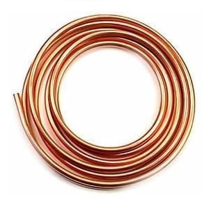 2.5 mm Yuvarlak Bakır Boru