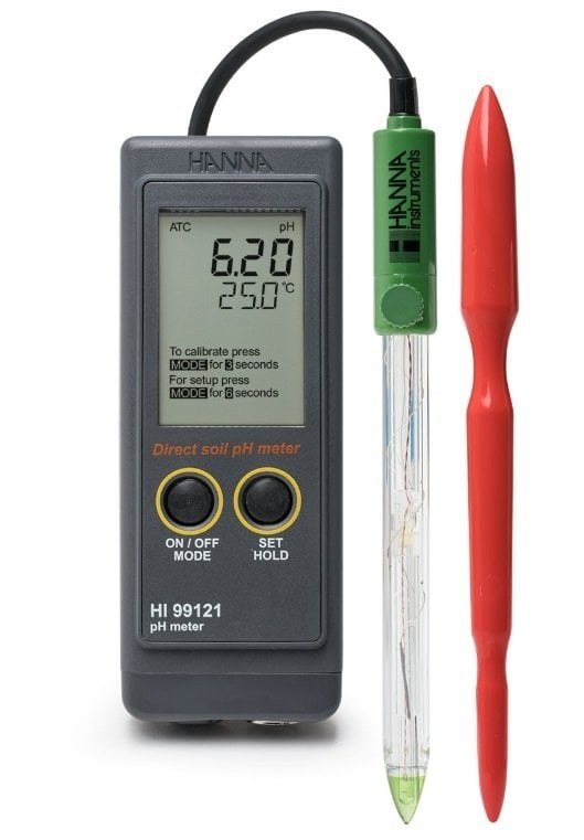 HANNA HI99121 Taşınabilir Toprak pH ölçer
