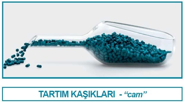 İSOLAB 037.07.001 tartım kaşığı - cam - 3 ml (1 adet)