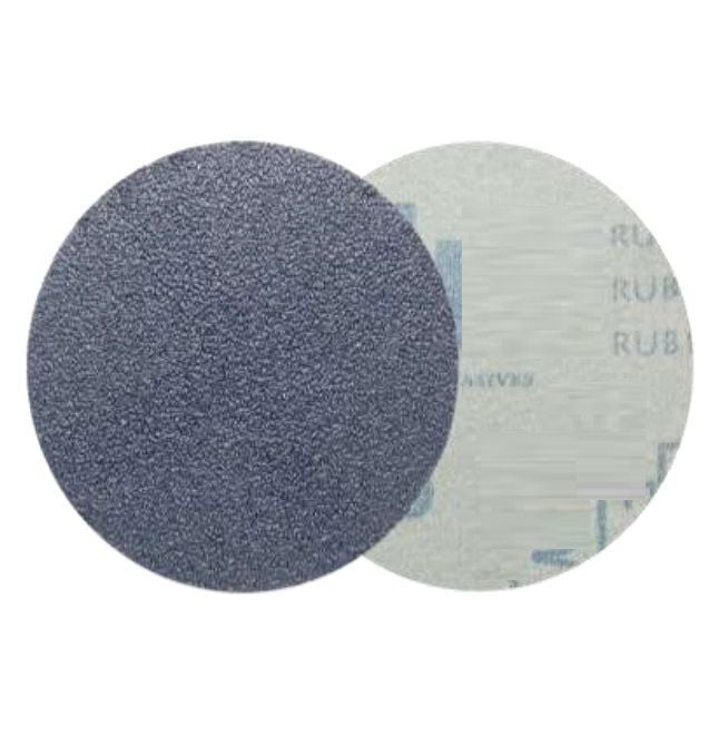 200 mm 20 cm çaplı Cırtlı Velcro Kaplı Mermer Cam Granit Zımpara Kağıdı