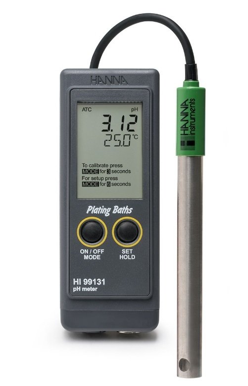HANNA HI99131 Taşınabilir su geçirmez pH ölçer