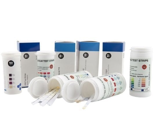 Sülfit Test Strips Şeritleri Kağıdı