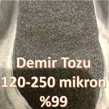 Metalik Demir Tozu 120-250 mikron - 5 kg