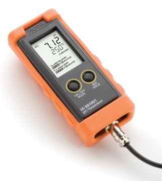 HANNA HI991001 Taşınabilir su geçirmez pH / Sıcaklık Metre