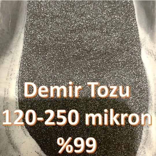 Metalik Demir Tozu 120-250 mikron - 100 gram