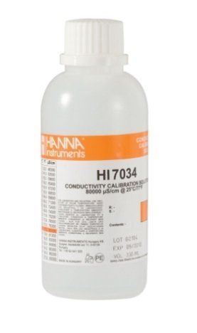 HANNA HI7034M 80000 uS/cm EC değeri - 25oC, 230 mL şişe