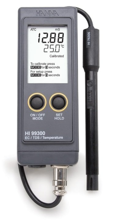 HANNA HI99300 Taşınabilir Düşük Aralıklı EC / TDS Metre