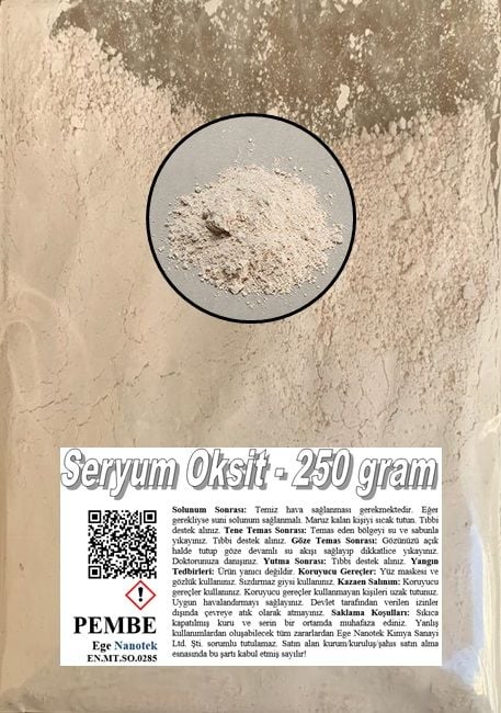 Oto Cam Çizik Giderici Pembe Seryum Oksit - 250 GRAM
