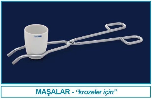 İSOLAB 038.06.250 kroze maşası - 250mm (1 adet)