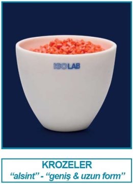 İSOLAB 038.13.A54 kroze - alsint - 54 mm çap (1 adet)