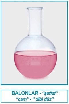 İSOLAB 029.01.902 balon - cam - dibi düz - 2000 ml (6 adet)