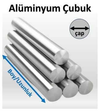 420 mm Alüminyum Çubuk