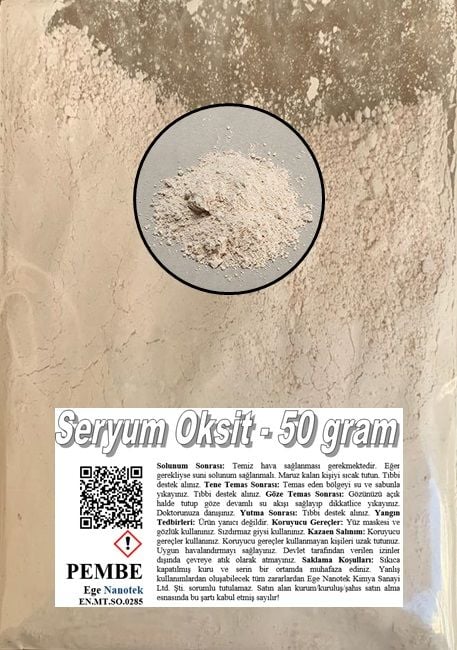Oto Cam Çizik Giderici Pembe Seryum Oksit - 50 GRAM