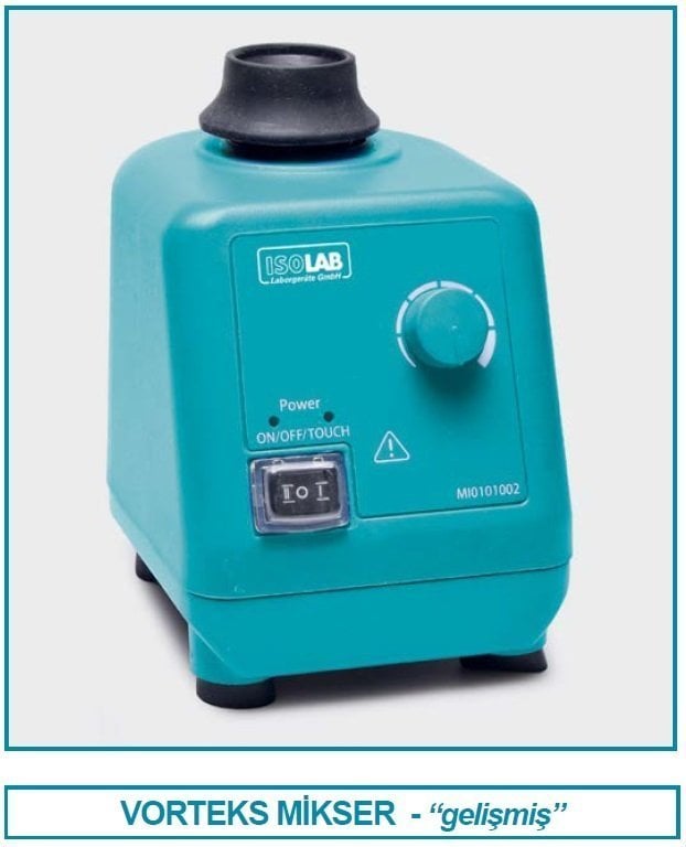 İSOLAB 622.01.001 karıştırıcı - vorteks - gelişmiş (1 adet)