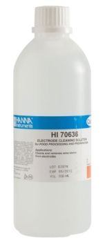 HANNA HI70636L Şarap Lekeleri için Temizleme Solüsyonu (Şarap Yapımı), 500 mL şişe