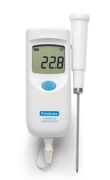 HANNA HI93501 Taşınabilir Gıda Bakım Termistörlü Termometre