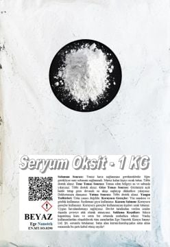 Araç Camı Parlatma Tozu Beyaz Seryum Oksit - 1 KG