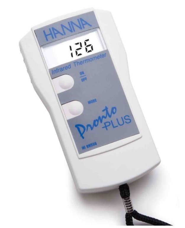 HANNA HI99556 Taşınabilir Gıda Endüstrisi İçin Kızılötesi ve Temaslı Termometre