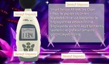 Smart Sensor AR 844 Gürültü Ölçer ve Desibel Kayıt Cihazı