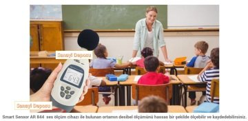 Smart Sensor AR 844 Gürültü Ölçer ve Desibel Kayıt Cihazı