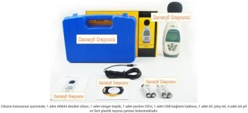 Smart Sensor AR 844 Gürültü Ölçer ve Desibel Kayıt Cihazı