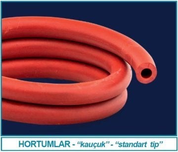 İSOLAB 052.10.001 hortum - kauçuk - 5.0 mm iç çap - 8.0 dış çap (1 metre)