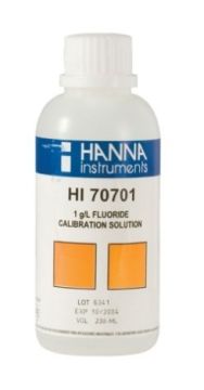 HANNA HI70701M Standart Çözüm, 1 g/L F¯, 230 mL şişede