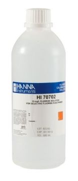 HANNA HI70702L Standart Çözelti, 10 mg/L F¯, 500 mL şişe