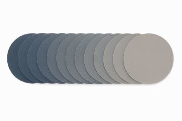 250 mm 2000 kum P2000 Silisyum Karbür Daire Zımpara 10 ADET - CIRTSIZ