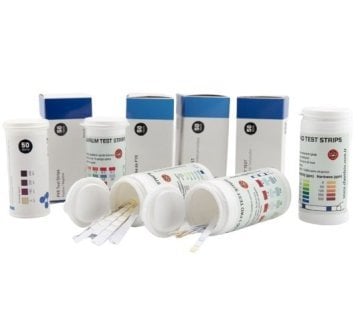 Klor Test Strips Şeritleri Kağıdı