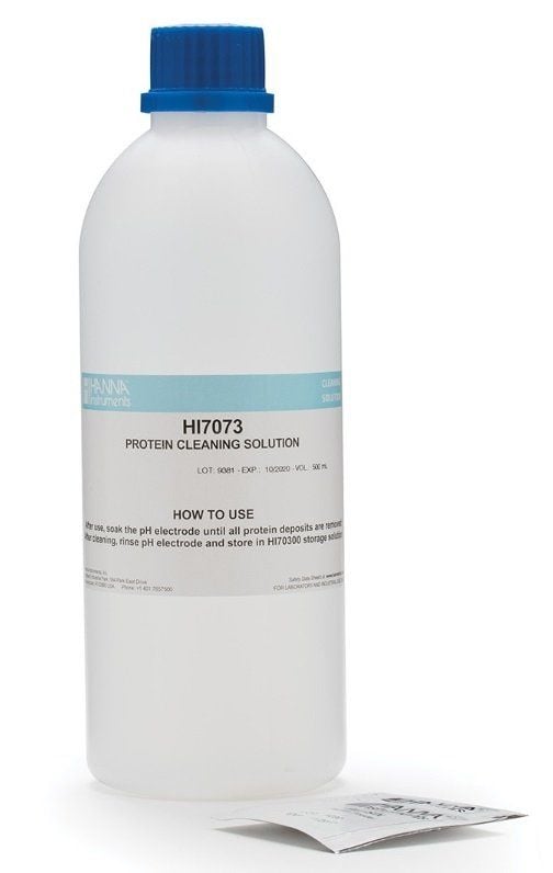 HANNA HI7073L Proteinler için Temizleme Solüsyonu, 500 mL şişe