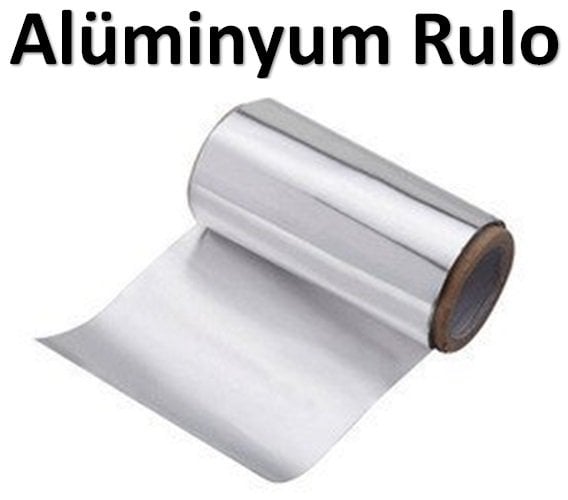 0.2 mm Alüminyum Rulo 600x1000 mm