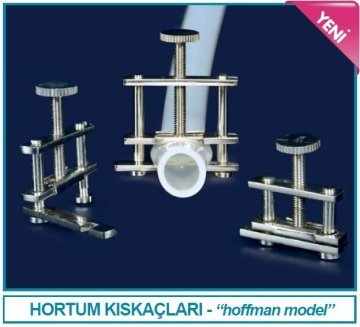 İSOLAB 052.17.020 hortum kıskacı - hoffmann tipi - 20 mm boru çapı için (1 adet)