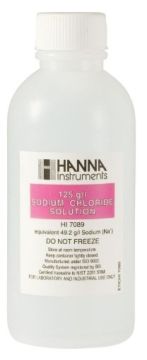 HANNA HI7089M Standart Çözelti, 125 g/L NaCl, 230 mL şişe