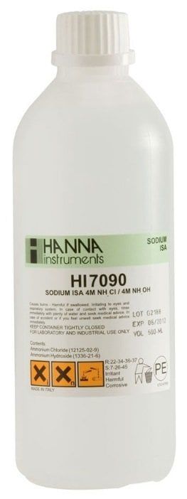 HANNA HI7090L ISA Çözümü, 500 mL şişe