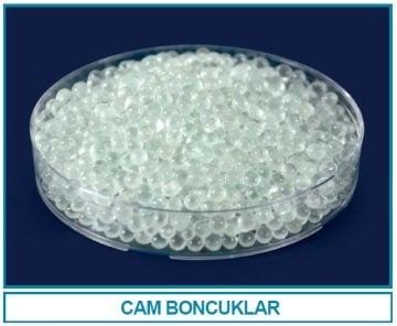 İSOLAB 030.60.003 cam boncuk - 3.0 - 3.5 mm diameter (1 kg)