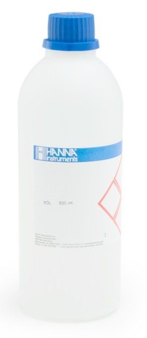 HANNA HI8004L/C pH 4.01 - 25oC Kalibrasyon Tamponu, Analiz Sertifikası ile FDA şişesinde, 500 ml