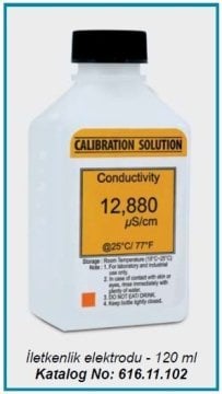 İSOLAB 616.11.102 iletkenlik çözeltisi - 120 ml (1 adet)
