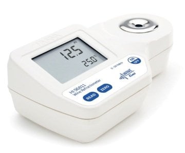 HANNA HI96811 Şarap Suyu ve Şekeri İçin Dijital Refraktometre (% Brix) Analizi