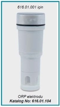 İSOLAB 616.01.104 ORP elektrodu - 616.01.001 için (1 adet)
