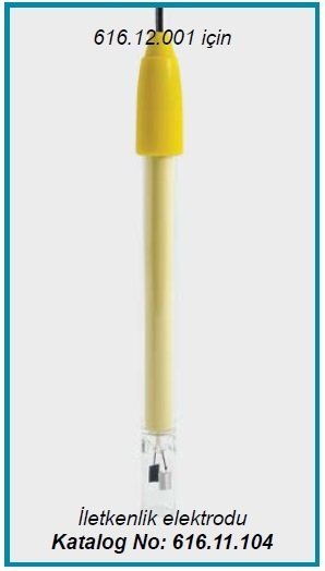 İSOLAB 616.11.104 iletkenlik elektrodu (1 adet)