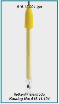 İSOLAB 616.11.104 iletkenlik elektrodu (1 adet)