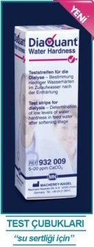 İSOLAB 101.03.005 test strip - su sertliği analizi için test çubuğu (50 çubuk)