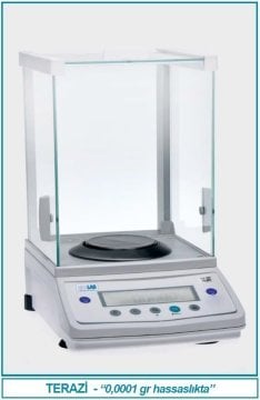 İSOLAB 602.31.001 terazi - 220 gr / 0.0001 gr (1 adet)