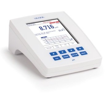 HANNA HI5521-02 Laboratuvar Araştırma Sınıfı Tezgahüstü pH / mV ve EC / TDS / Tuzluluk / Rezistivite Metresi