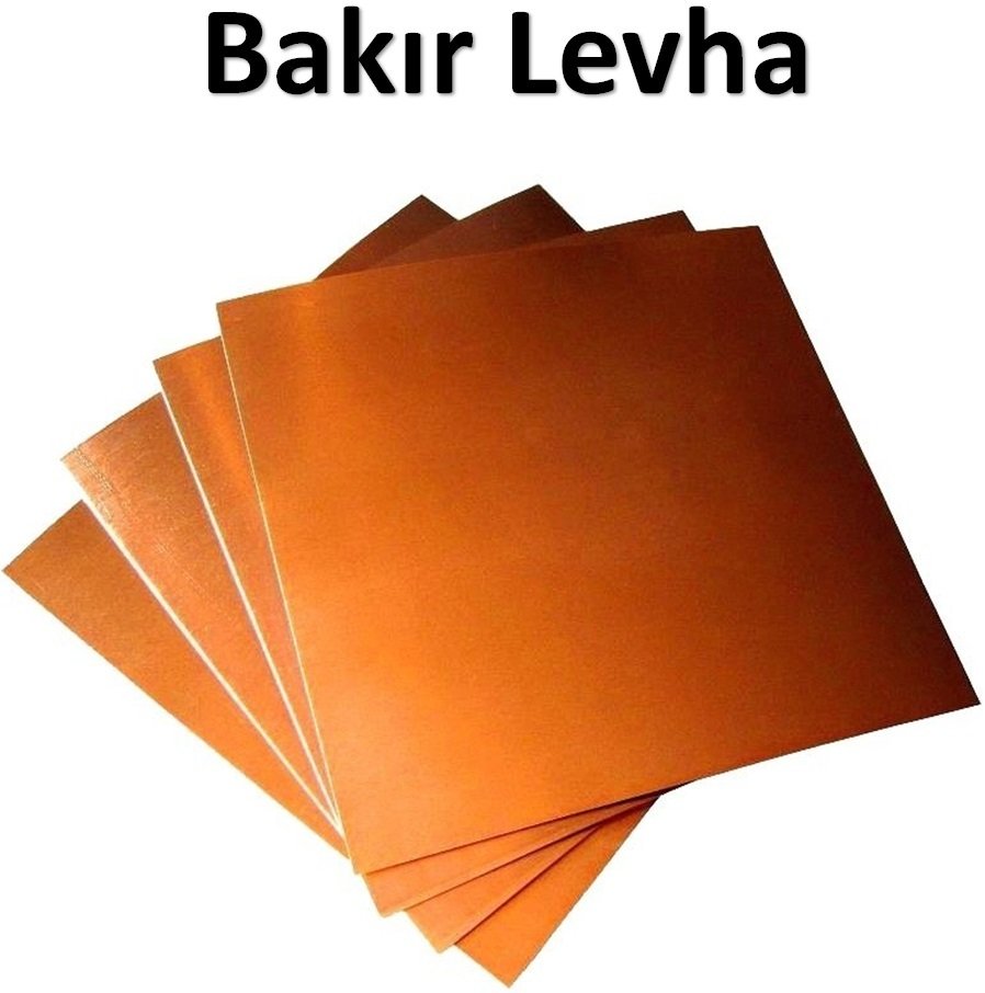 0.5 mm Bakır Levha 1000x1250 mm